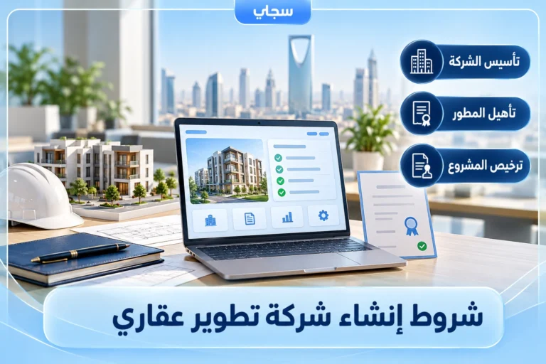 شروط إنشاء شركة تطوير عقاري في السعودية
